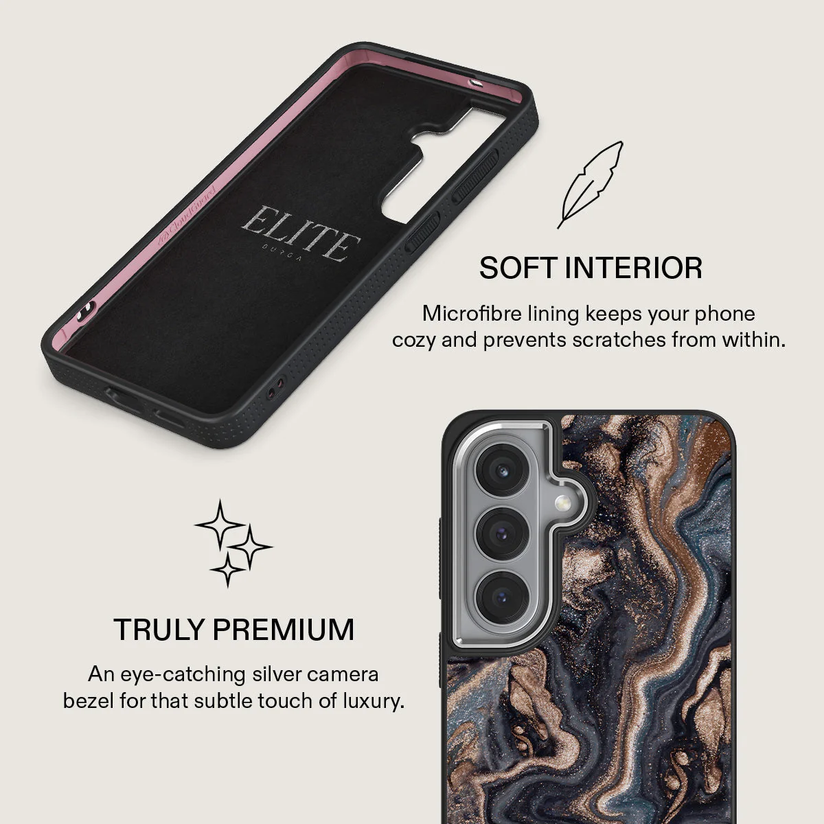 Enchanted Mirror - Marble Samsung Galaxy S26 Plus Case - Image 24