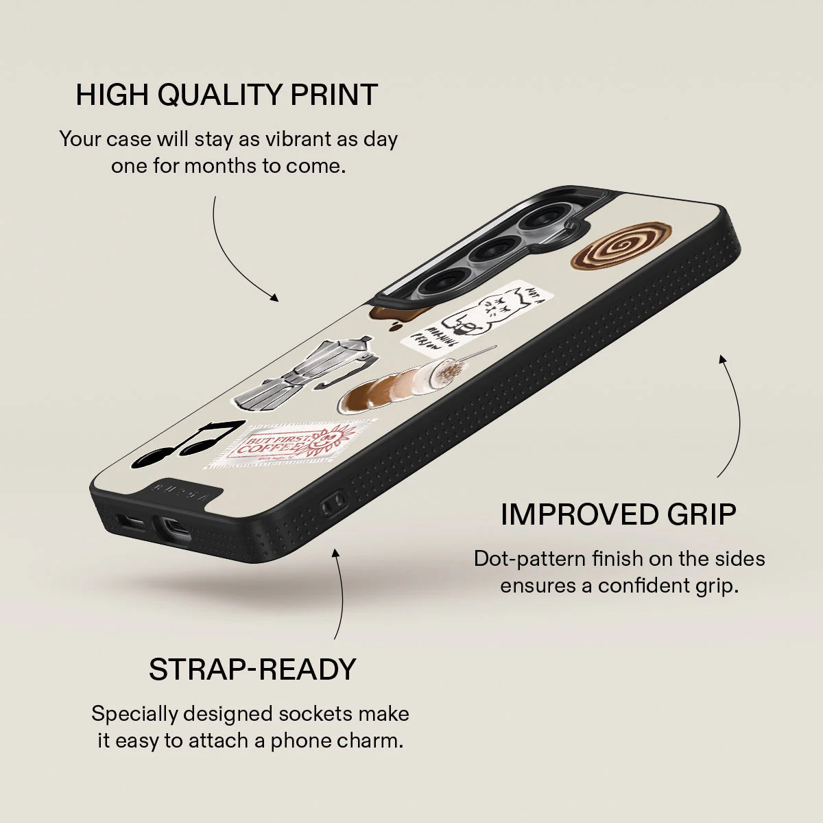 Oat Milk Please - Samsung Galaxy S26 Case - Image 16