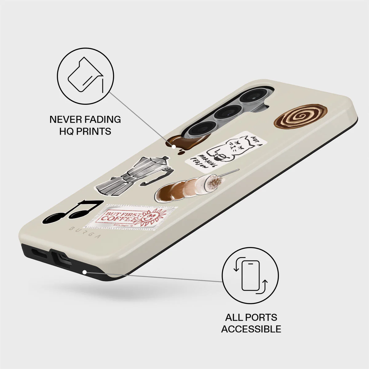 Oat Milk Please - Samsung Galaxy S26 Case - Image 3