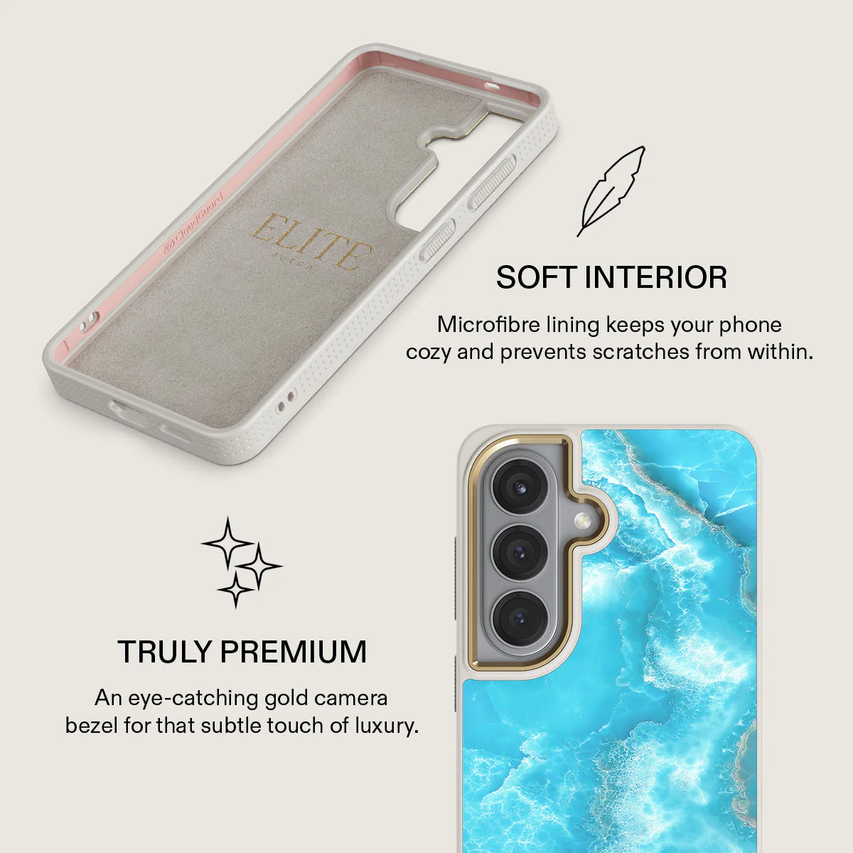 Ocean Waves - Blue Samsung Galaxy S26 Case - Image 31