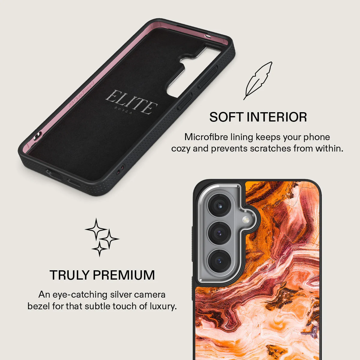 Pumpkin Spice - Orange Samsung Galaxy S26 Case - Image 24