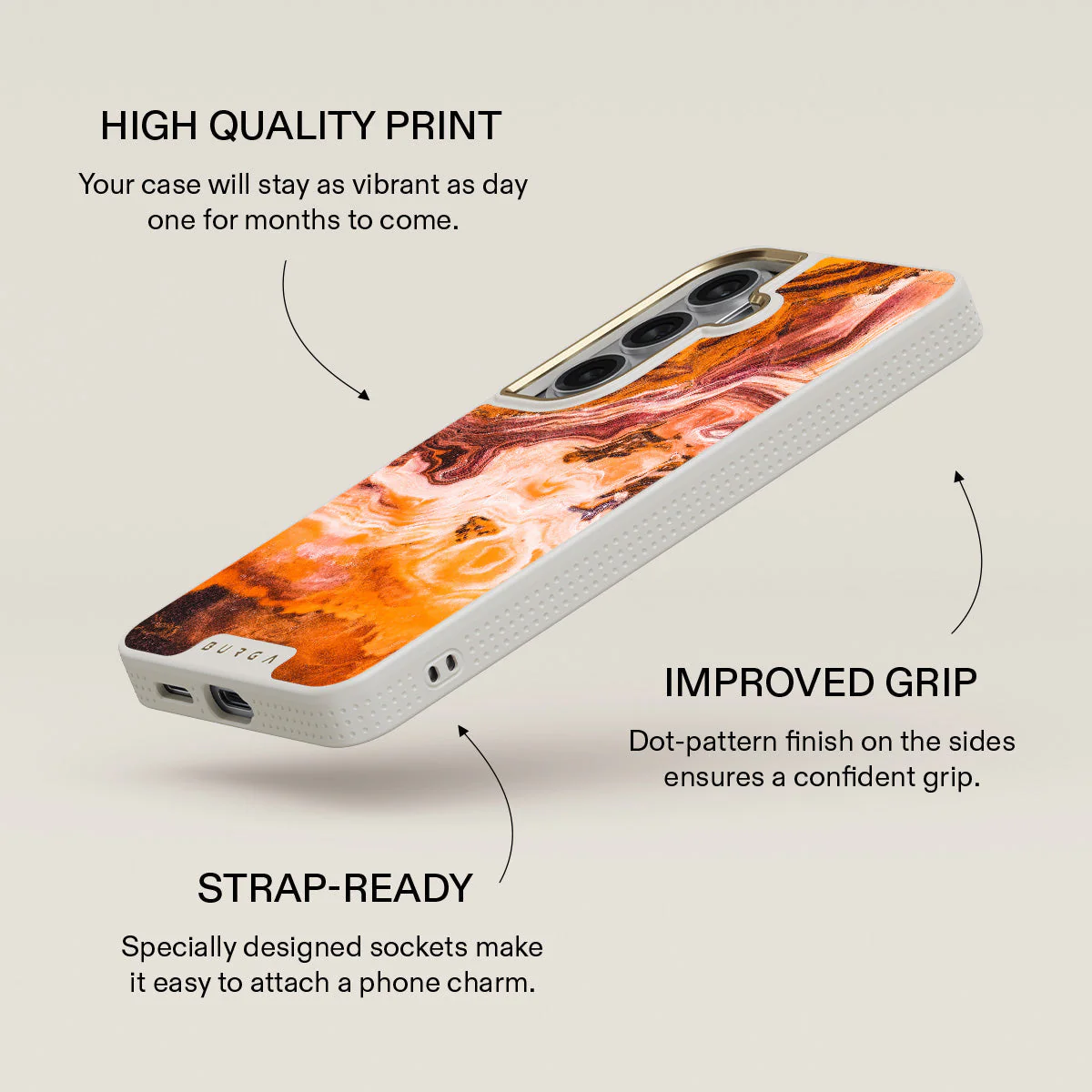 Pumpkin Spice - Orange Samsung Galaxy S26 Case - Image 30