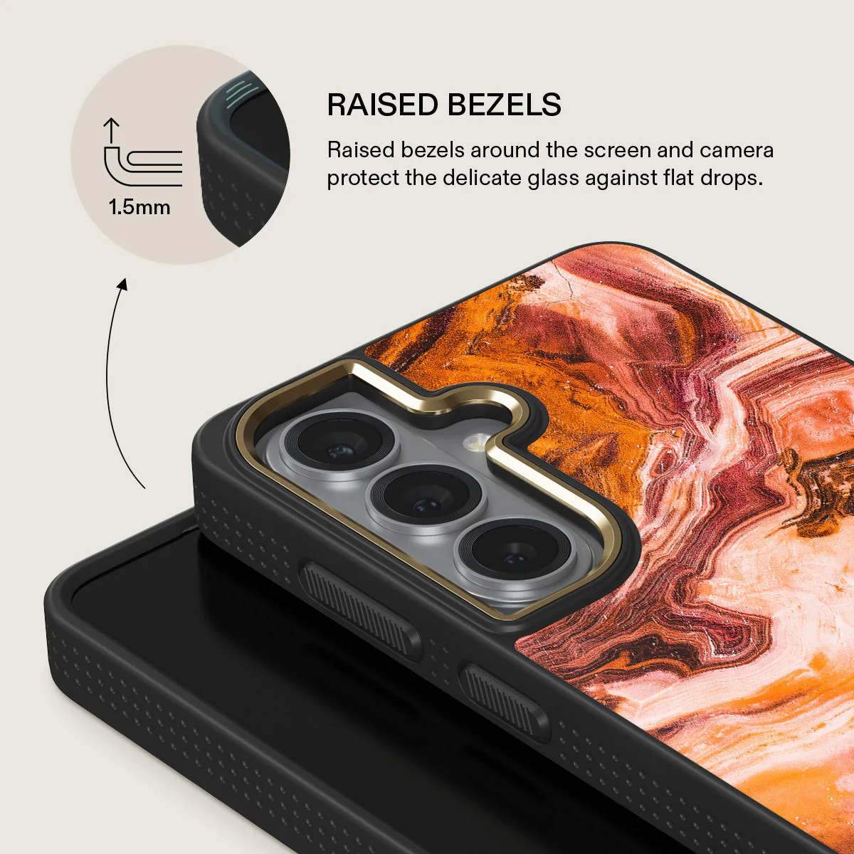 Pumpkin Spice - Orange Samsung Galaxy S26 Case - Image 8