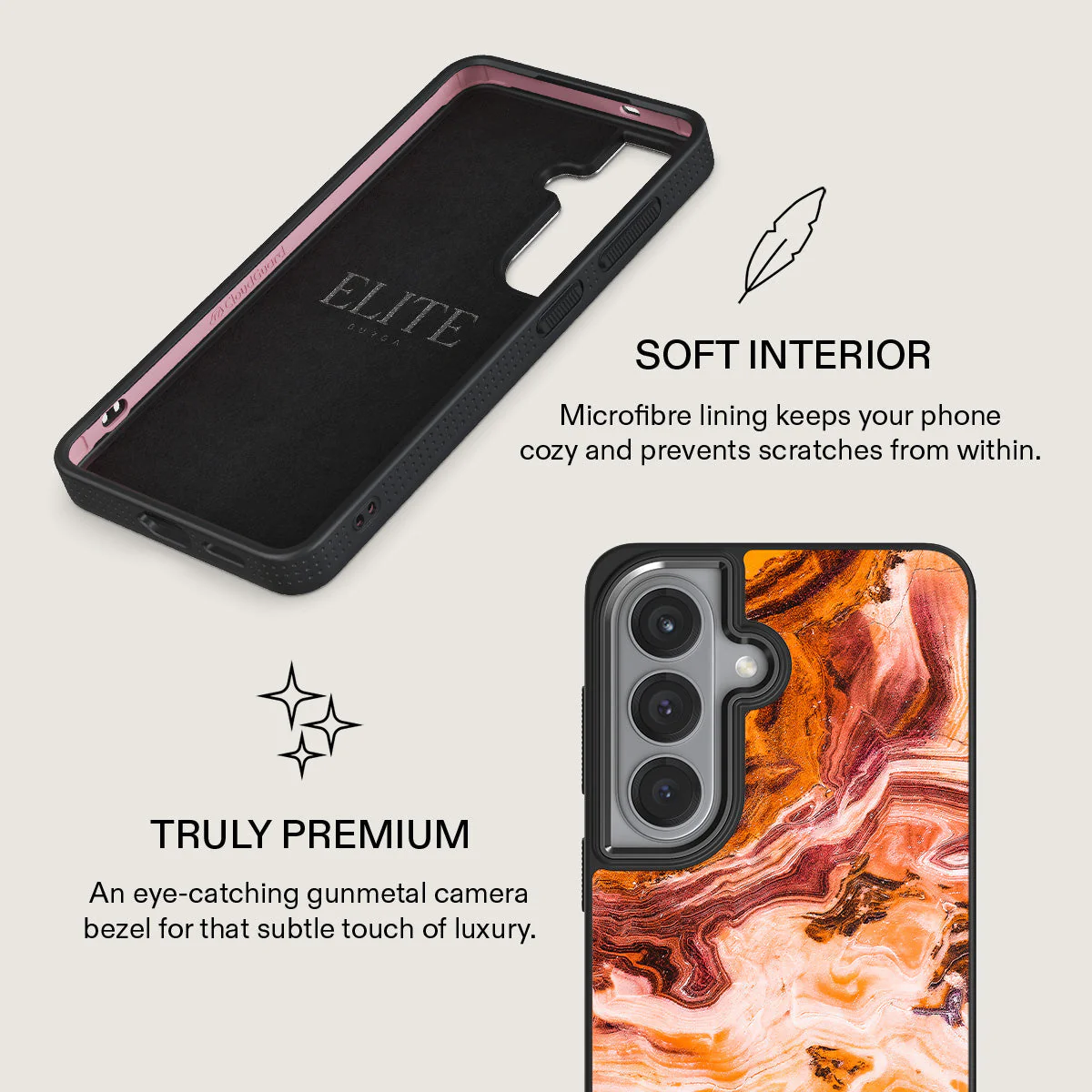 Pumpkin Spice - Orange Samsung Galaxy S26 Plus Case - Image 17