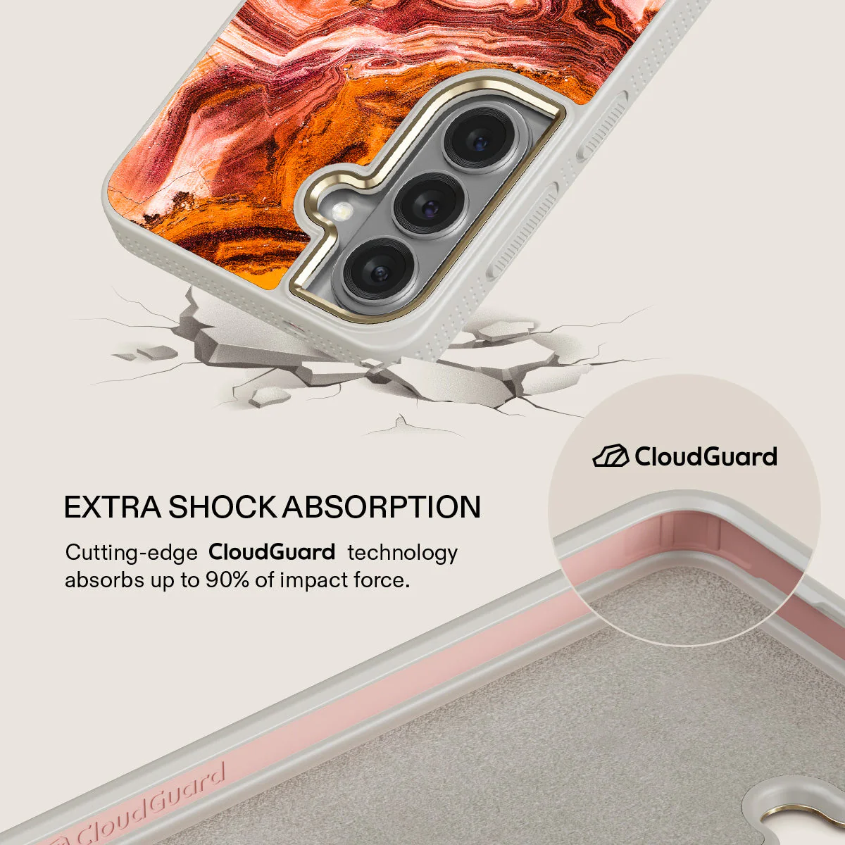 Pumpkin Spice - Orange Samsung Galaxy S26 Plus Case - Image 28