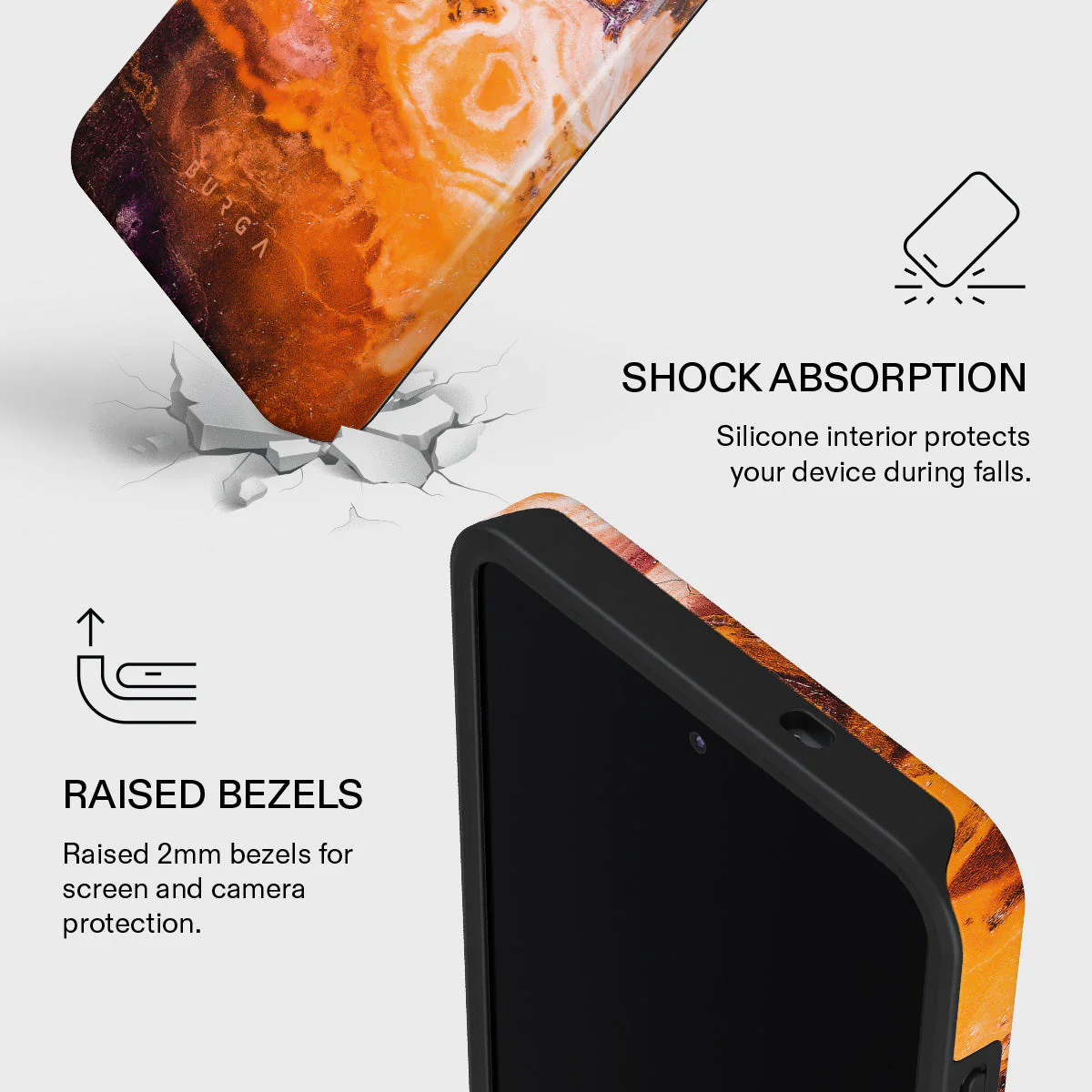 Pumpkin Spice - Orange Samsung Galaxy S26 Plus Case - Image 4