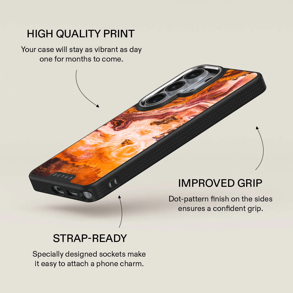 Pumpkin Spice - Orange Samsung Galaxy S26 Ultra Case - Image 23