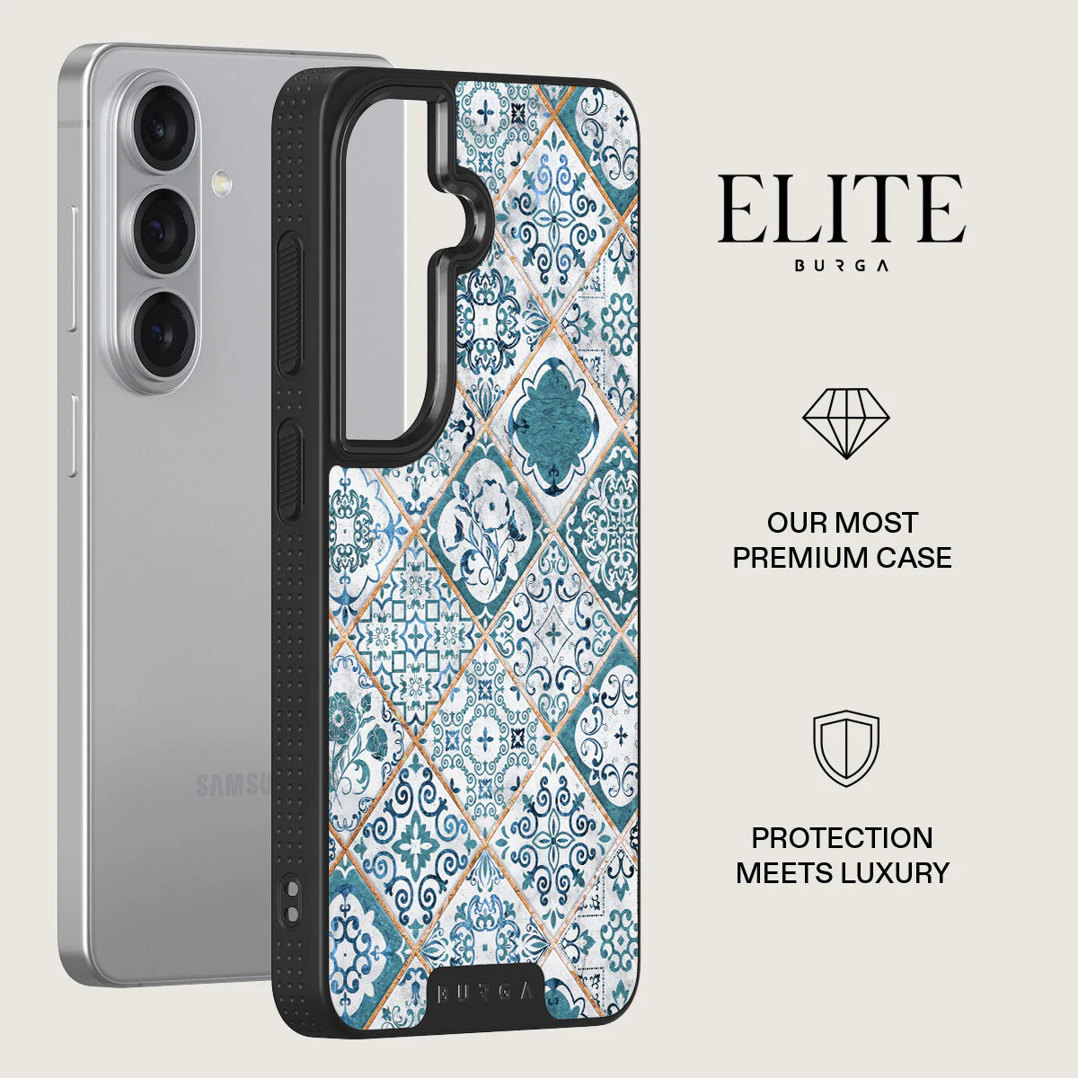 Tropical Oasis - Ornament Samsung Galaxy S26 Case - Image 13