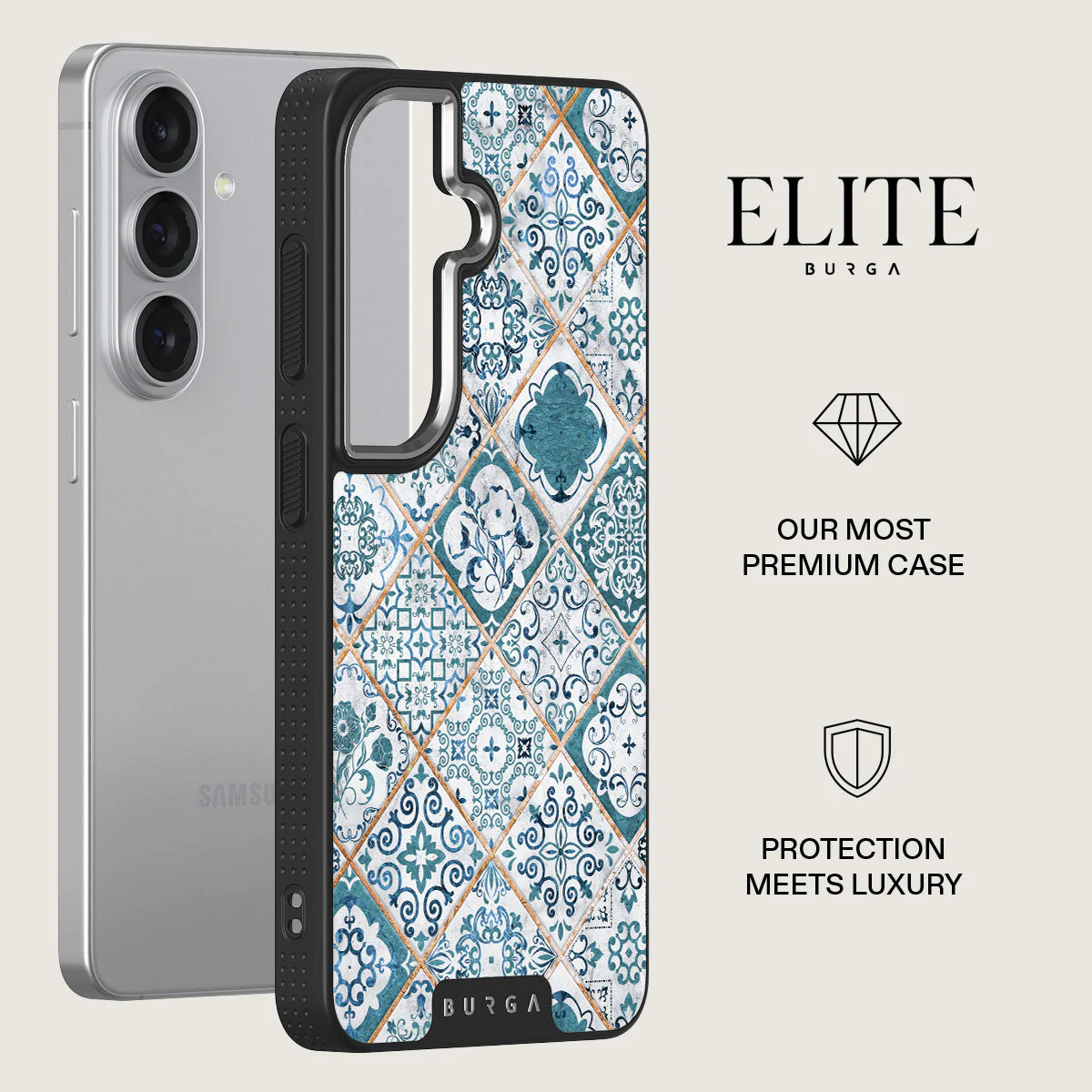 Tropical Oasis - Ornament Samsung Galaxy S26 Plus Case - Image 20