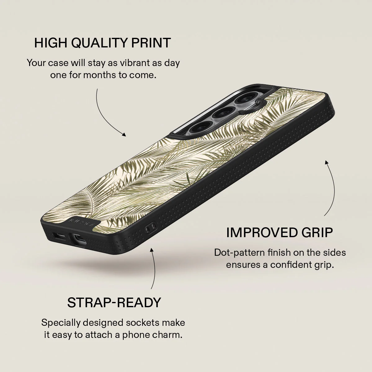 Happy Place - Palm Samsung Galaxy S26 Case - Image 16