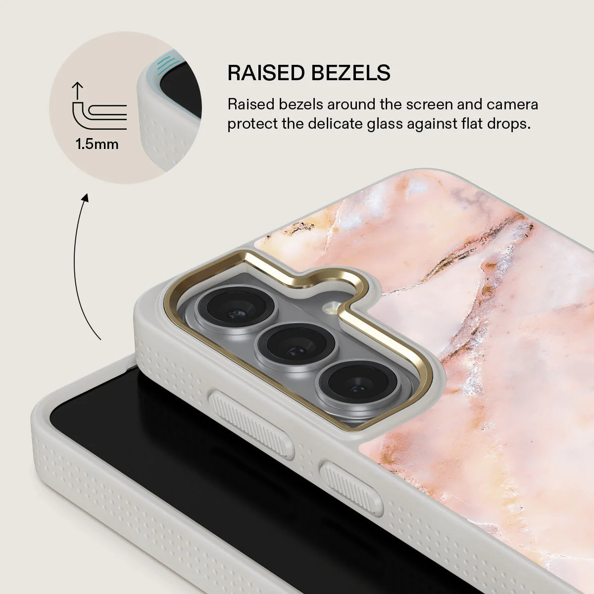 Morning Sunshine - Pastel Marble Samsung Galaxy S26 Plus Case - Image 29