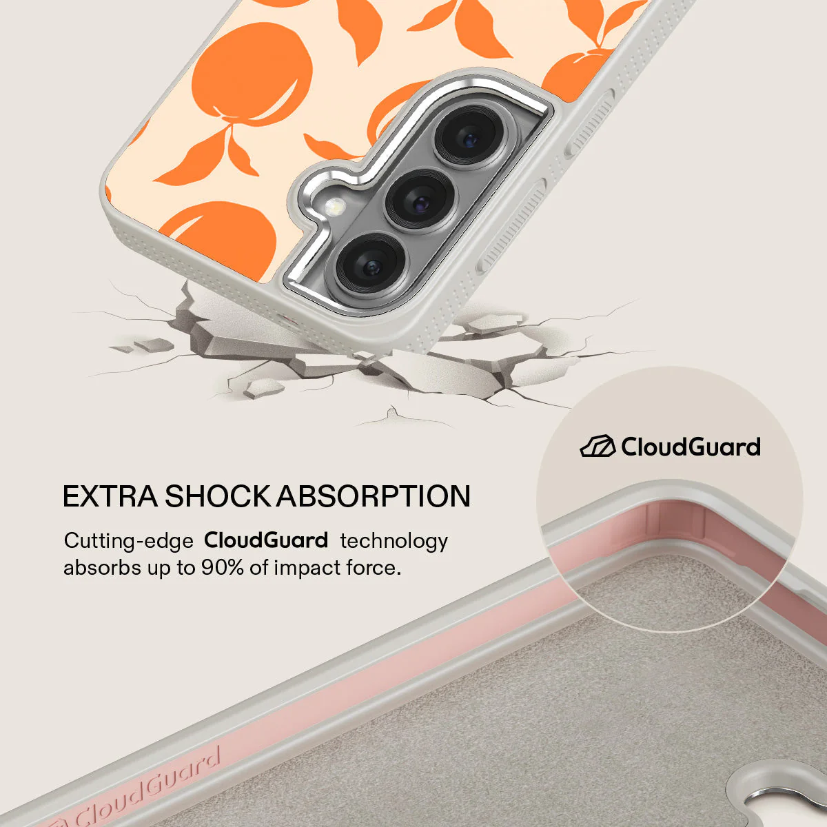 Peach Fuzz - Samsung Galaxy S26 Case - Image 35