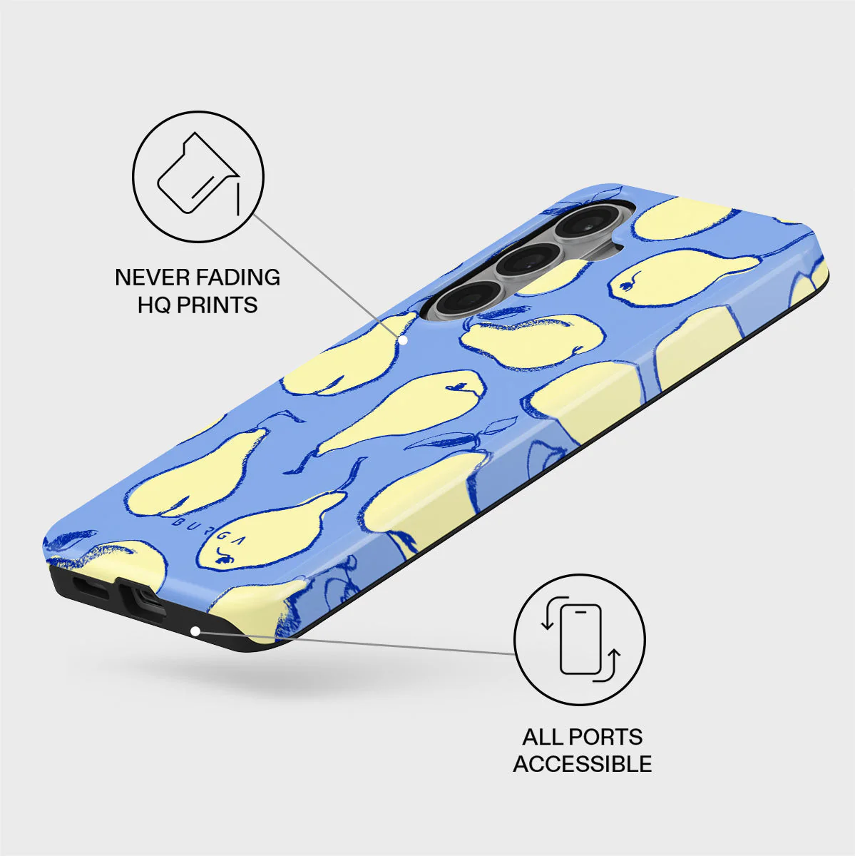 Pear Crush - Samsung Galaxy S26 Plus Case - Image 3