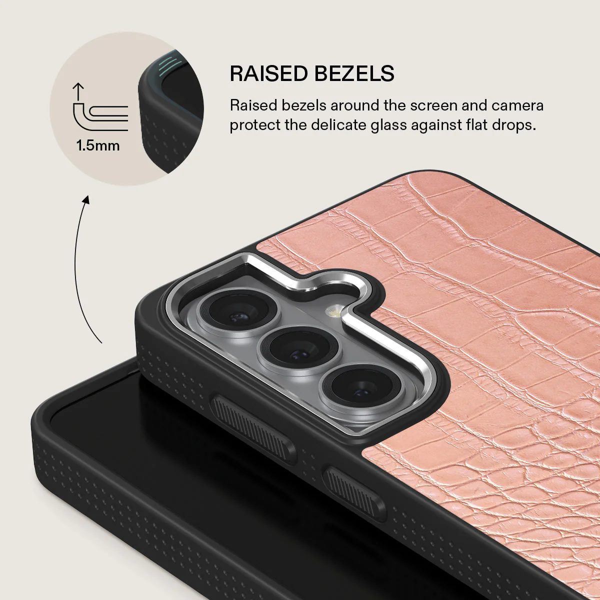 Pink Croco - Samsung Galaxy S26 Case - Image 22