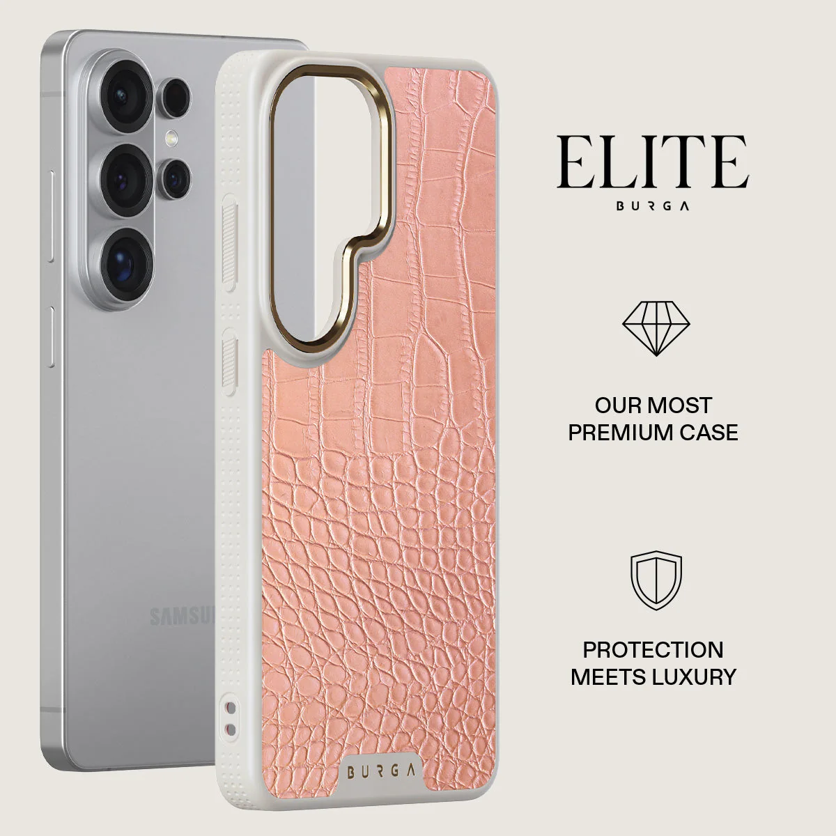 Pink Croco - Samsung Galaxy S26 Ultra Case - Image 27