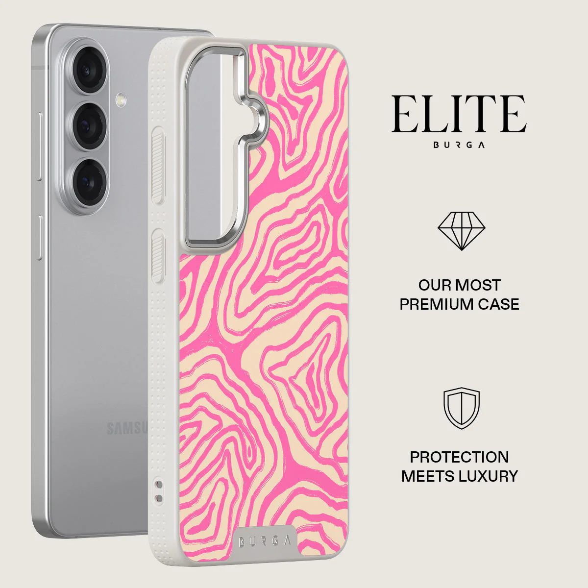 Pink Shores - Samsung Galaxy S26 Case - Image 34