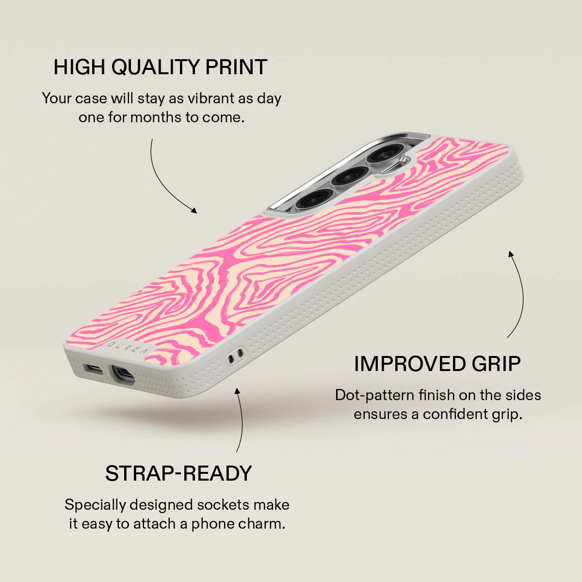 Pink Shores - Samsung Galaxy S26 Case - Image 37
