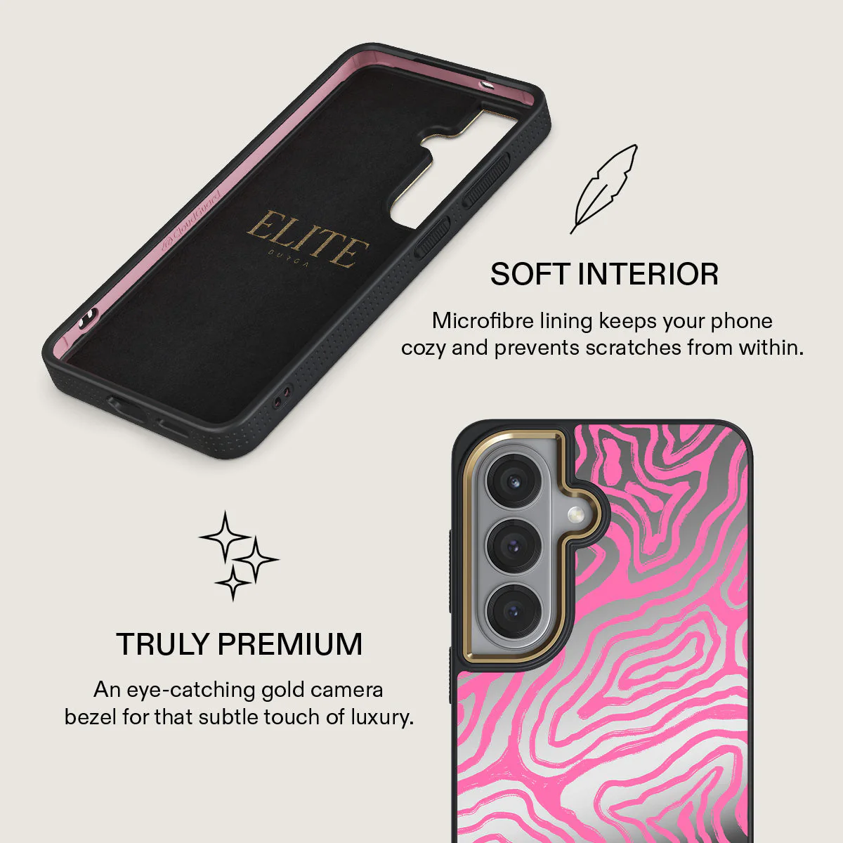 Pink Shores - Samsung Galaxy S26 Case - Image 46