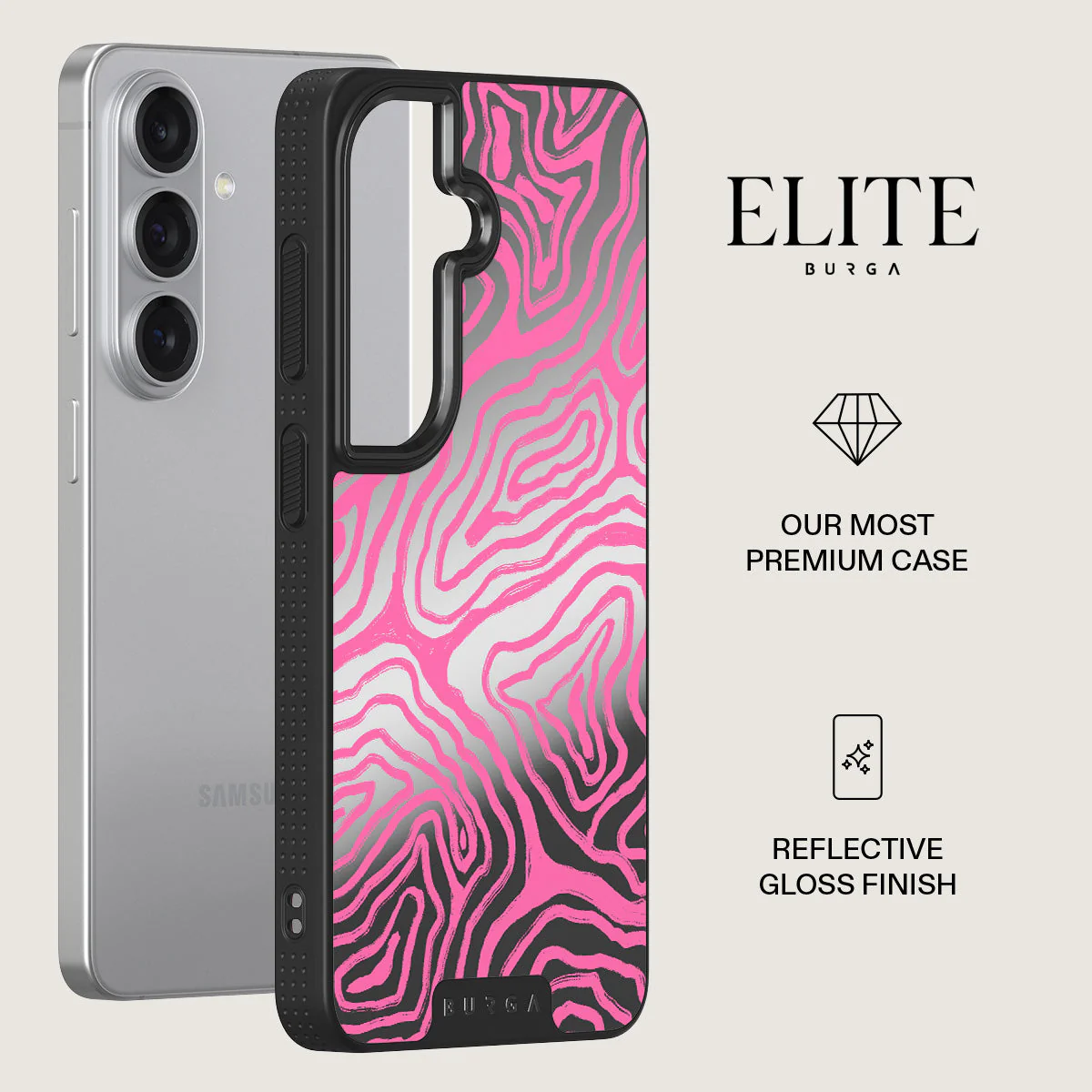 Pink Shores - Samsung Galaxy S26 Case - Image 49