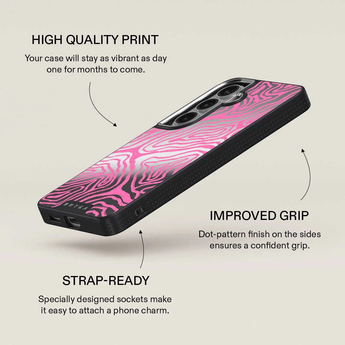 Pink Shores - Samsung Galaxy S26 Case - Image 61