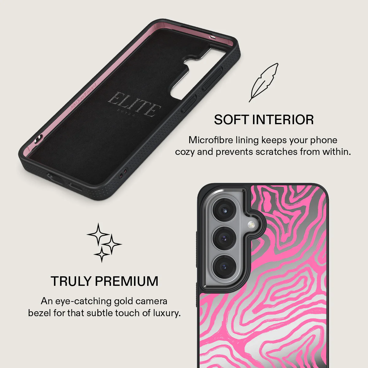 Pink Shores - Samsung Galaxy S26 Plus Case - Image 54