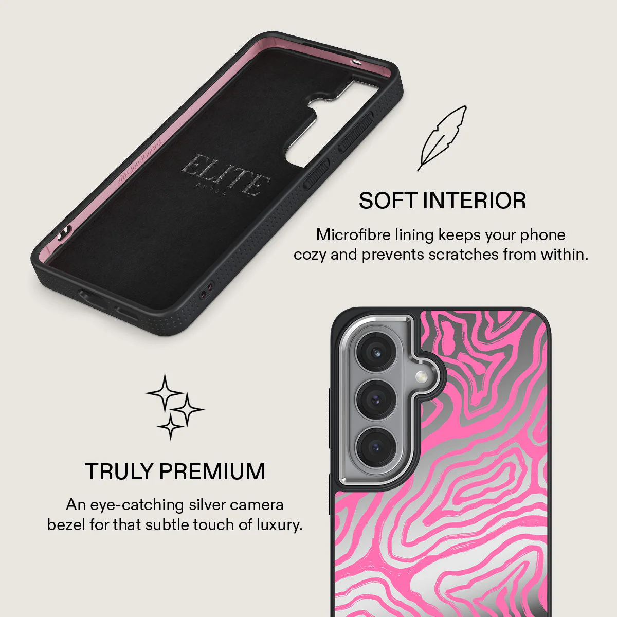 Pink Shores - Samsung Galaxy S26 Plus Case - Image 62