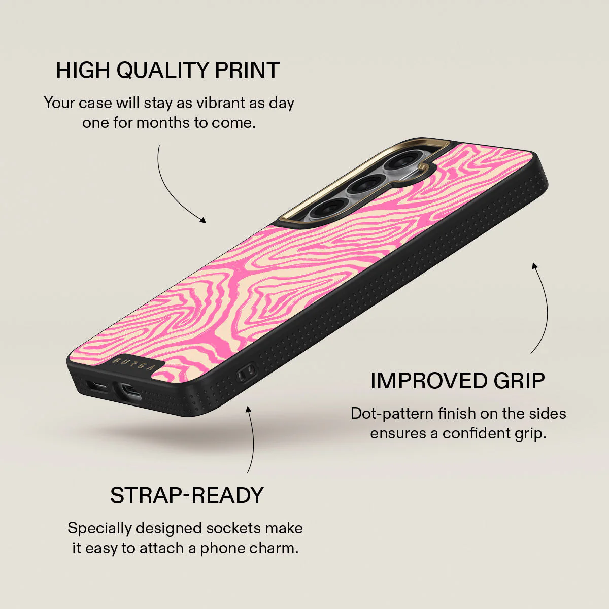 Pink Shores - Samsung Galaxy S26 Plus Case - Image 9