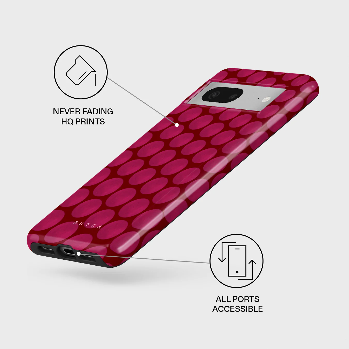Reset Button - Google Pixel 7a Case - Image 3