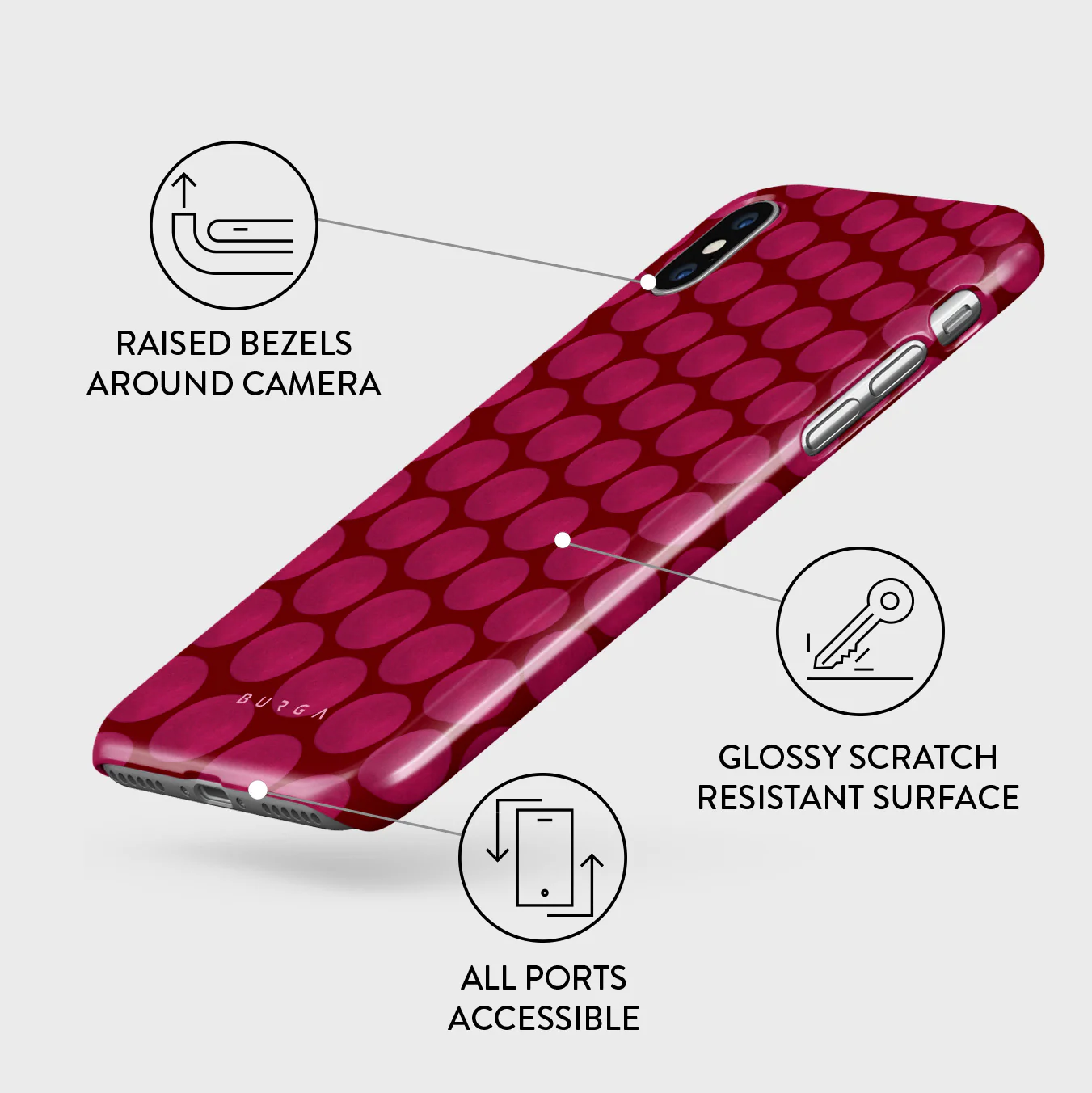 Reset Button - iPhone X / XS Case - Image 3