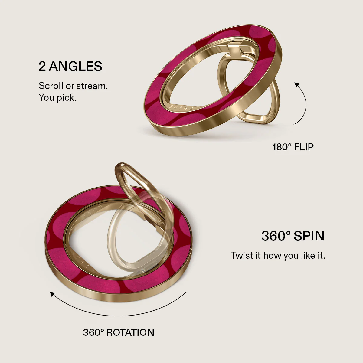 Reset Button - Magnetic Ring Holder - Image 7