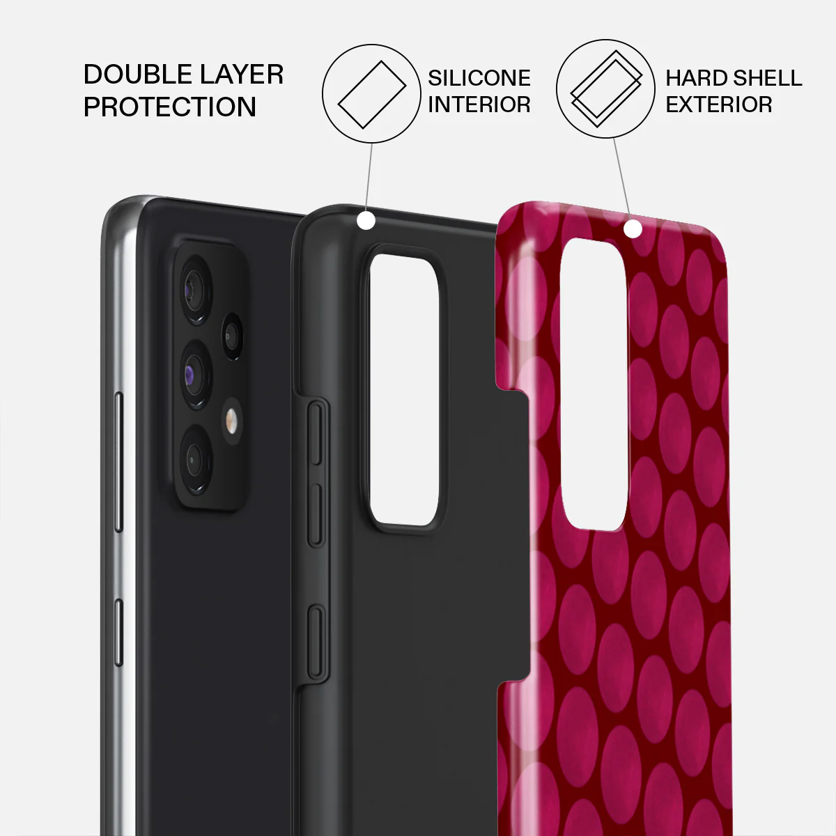 Reset Button - Samsung Galaxy A72 4G / 5G Case - Image 6