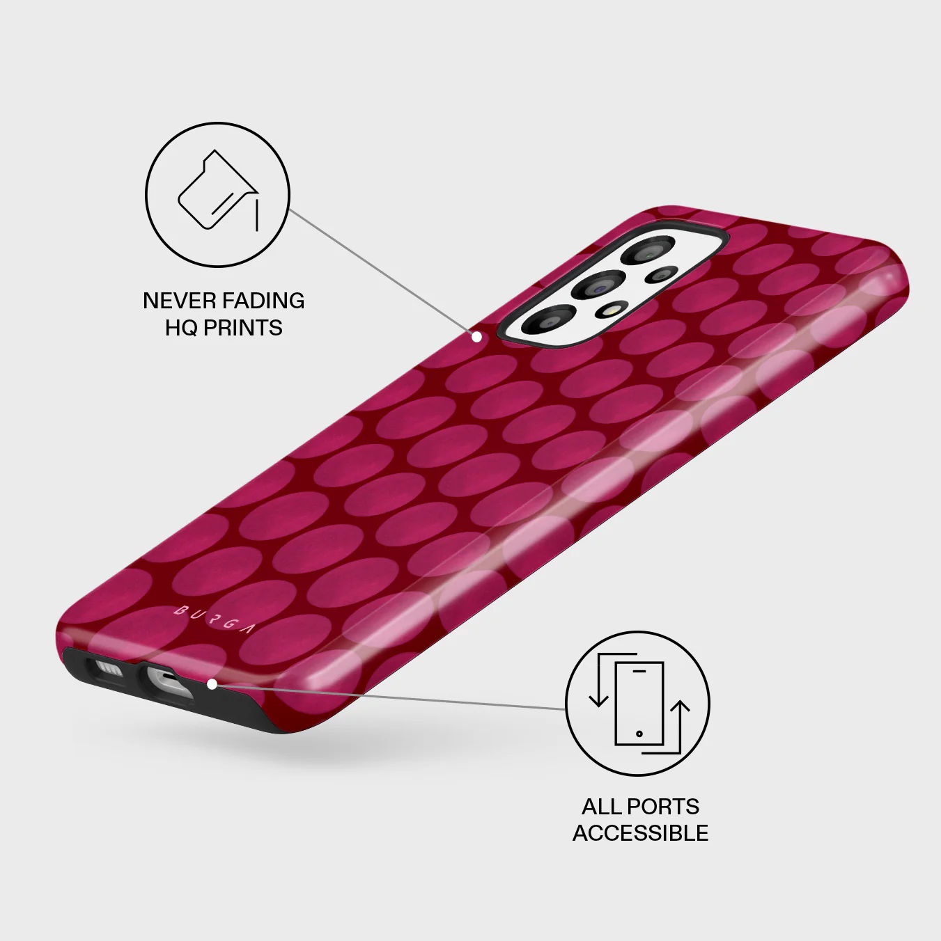 Reset Button - Samsung Galaxy A73 Case - Image 3