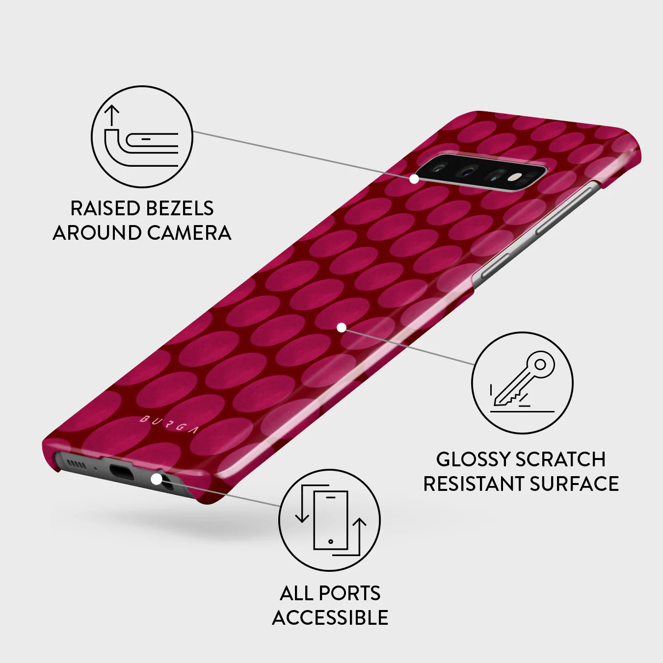 Reset Button - Samsung Galaxy S10 Plus Case - Image 3