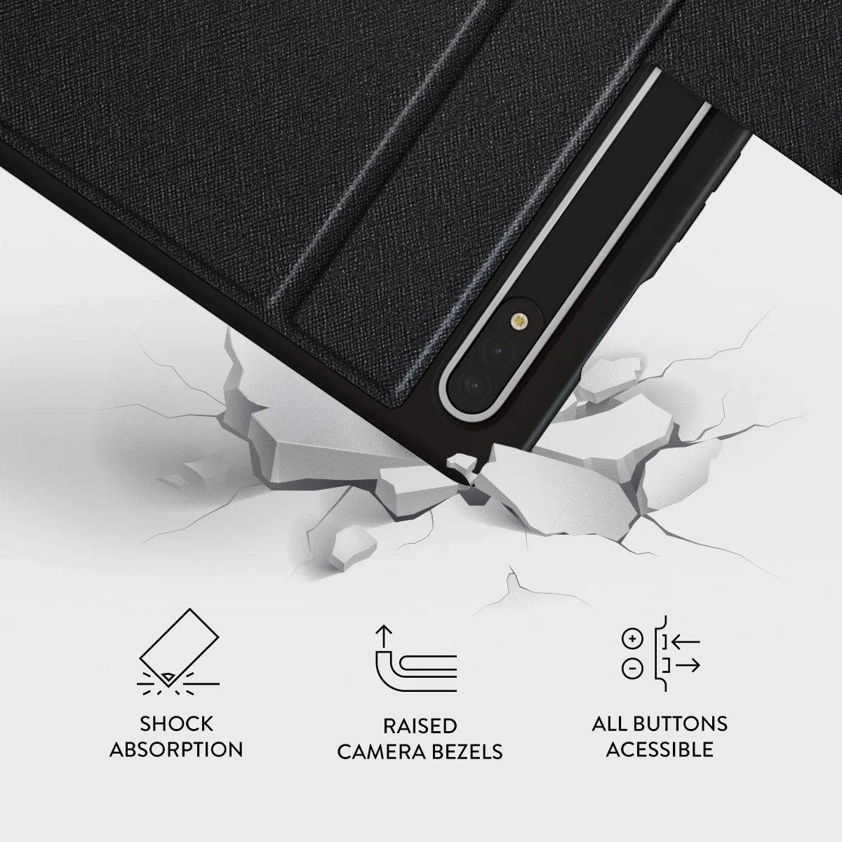 Reset Button - Samsung Galaxy Tab S10+ Case - Image 3