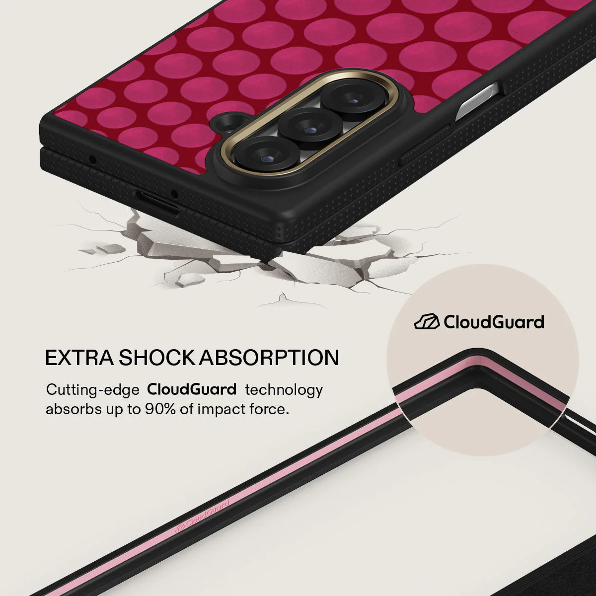 Reset Button - Samsung Galaxy Z Fold 7 Case - Image 3