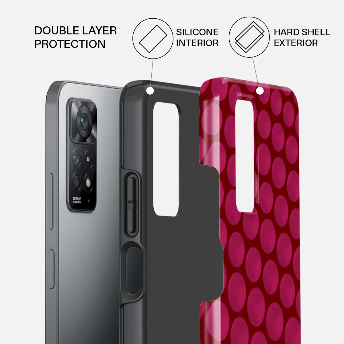 Reset Button - Xiaomi Redmi Note 11 Pro Case - Image 2