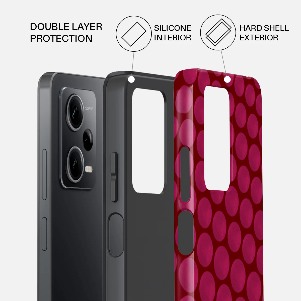 Reset Button - Xiaomi Redmi Note 12 Pro+ 5G Case - Image 2