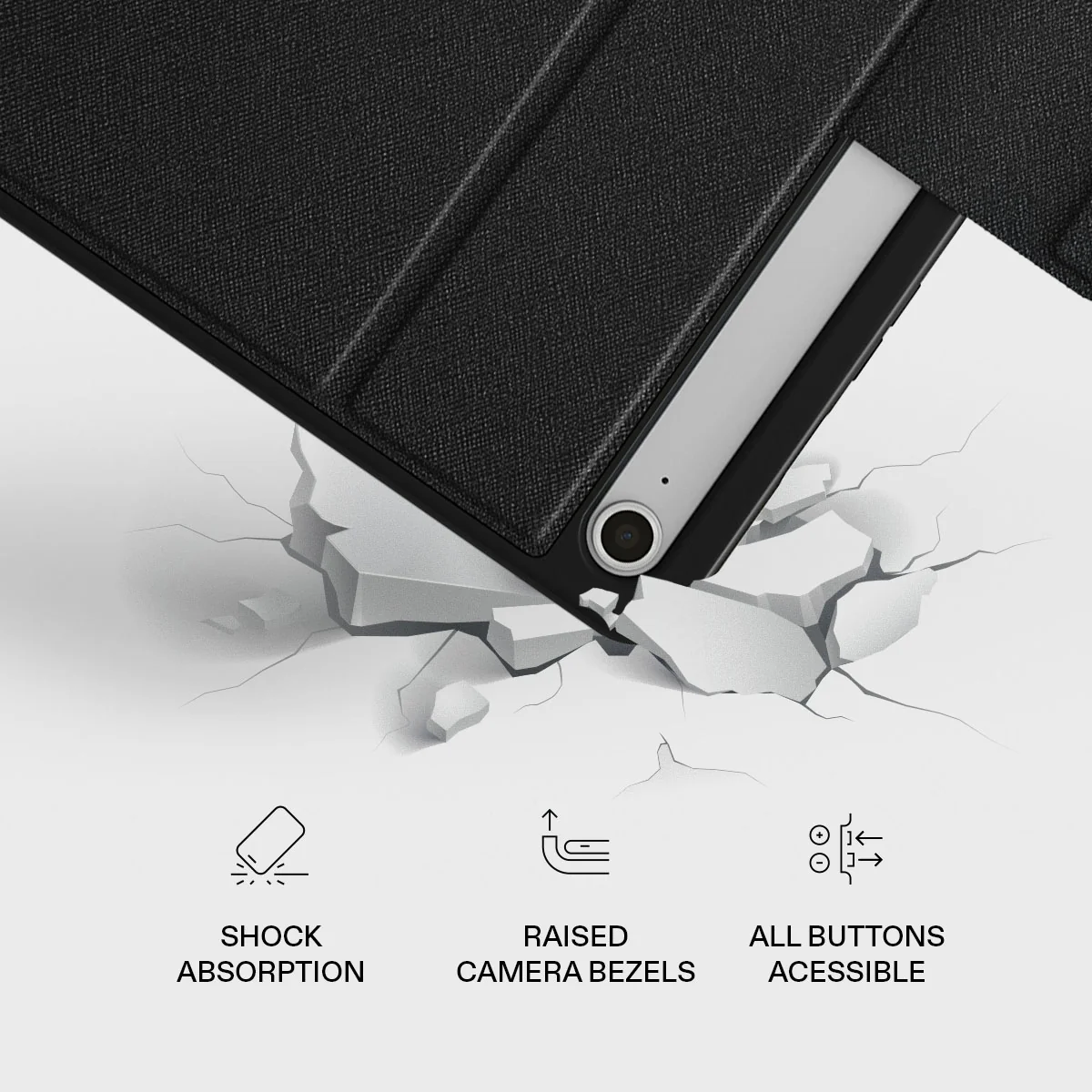Sunny Side Up - Samsung Galaxy Tab S10+ FE Case - Image 3