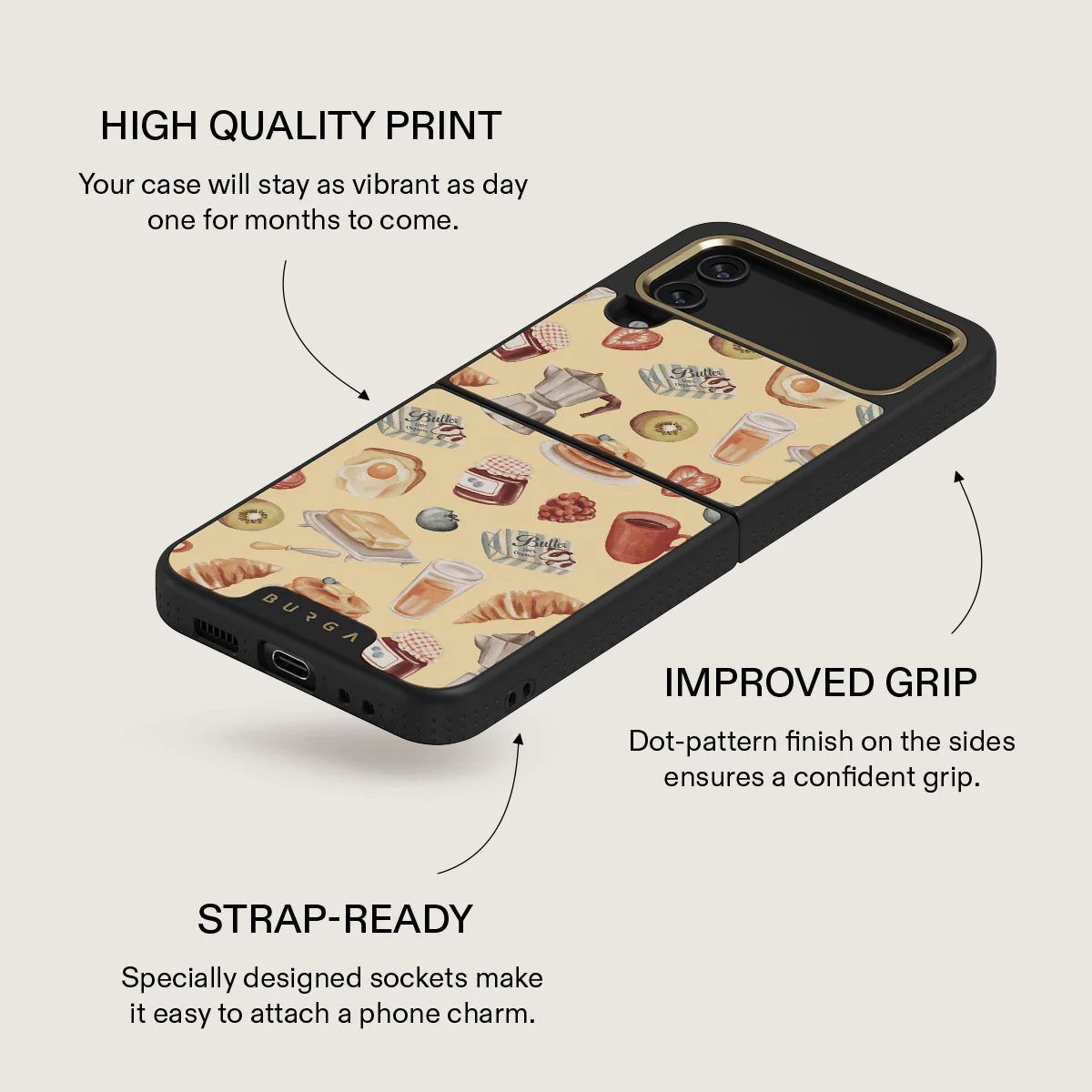 Sunny Side Up - Samsung Galaxy Z Flip 4 Case - Image 18
