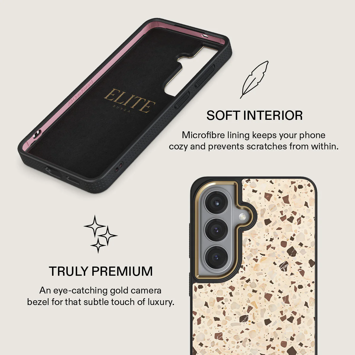 Distant Noise - Terazzo Samsung Galaxy S26 Case - Image 10