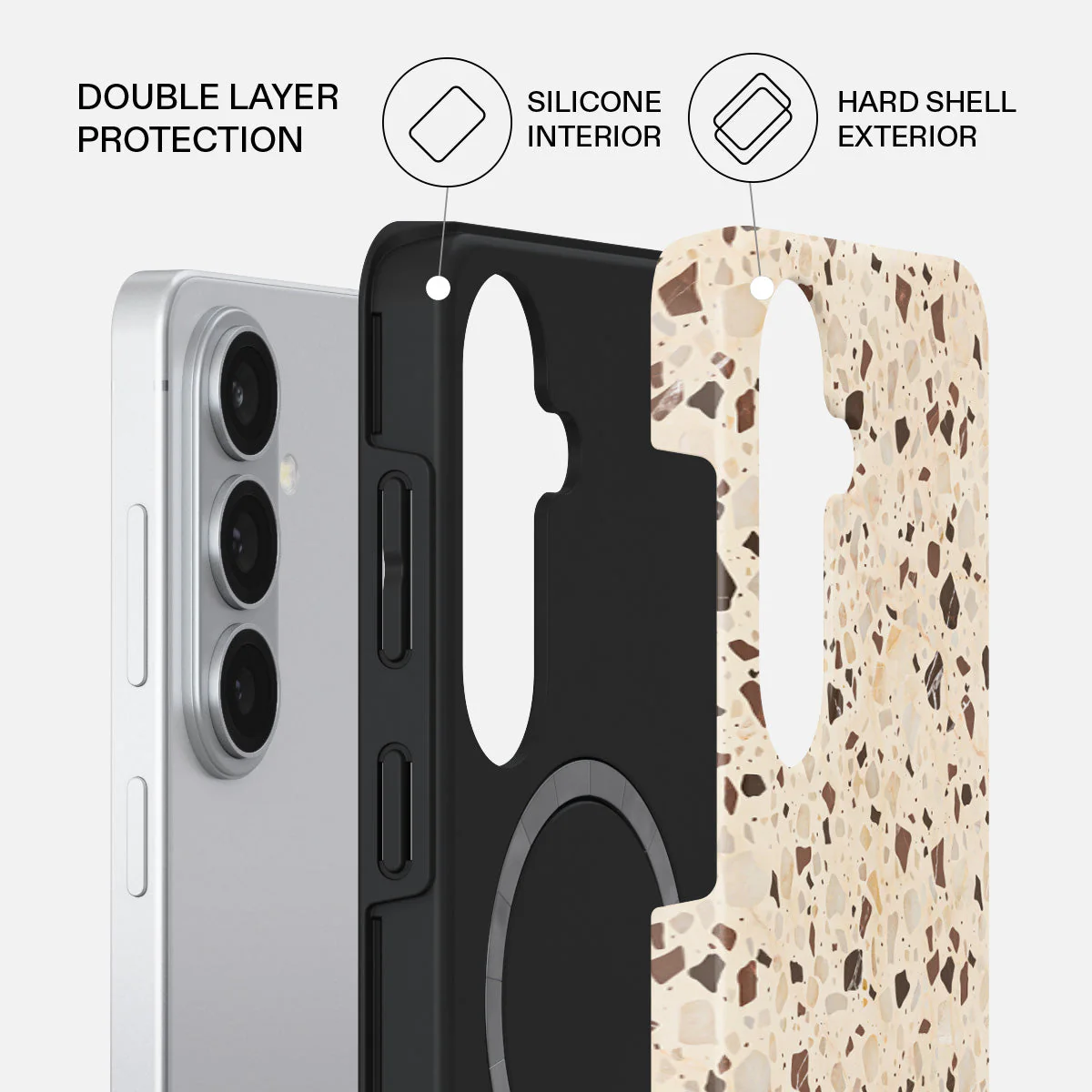 Distant Noise - Terazzo Samsung Galaxy S26 Plus Case - Image 2