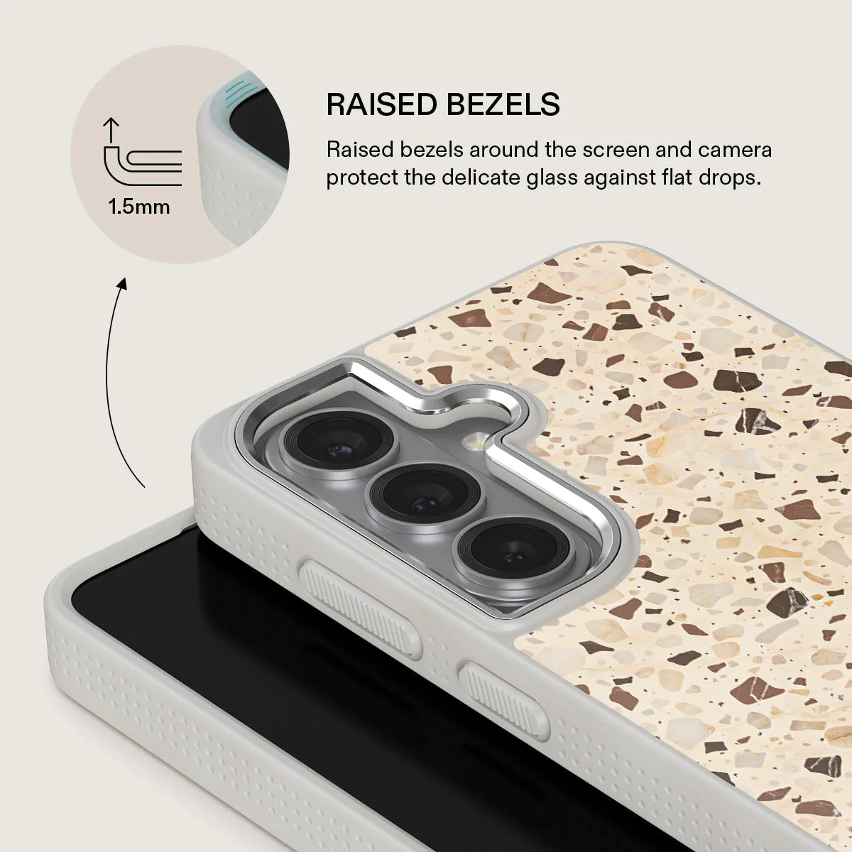 Distant Noise - Terazzo Samsung Galaxy S26 Plus Case - Image 36