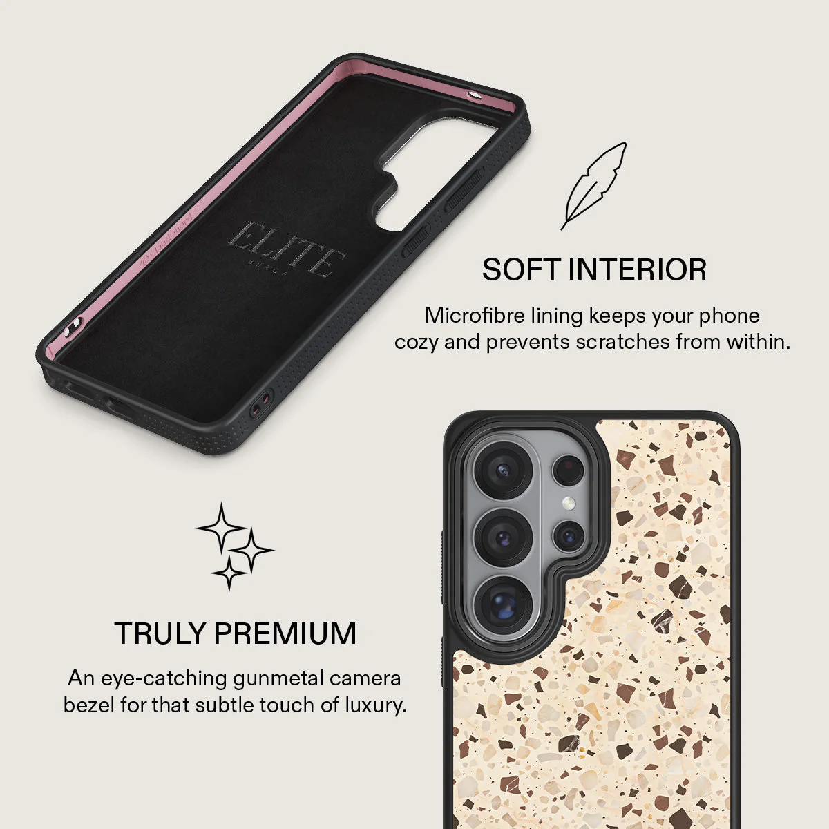Distant Noise - Terazzo Samsung Galaxy S26 Ultra Case - Image 17