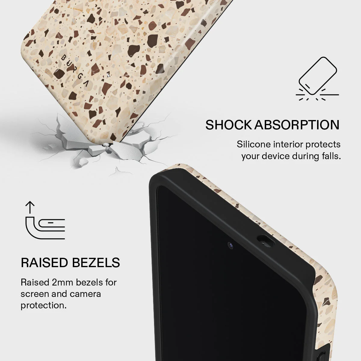 Distant Noise - Terazzo Samsung Galaxy S26 Ultra Case - Image 4