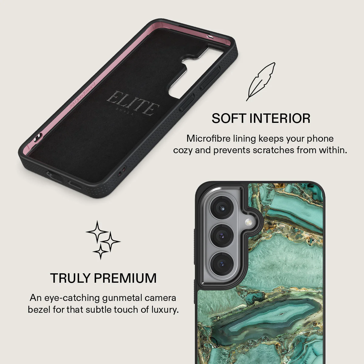 Ubud Jungle - Turquoise Samsung Galaxy S26 Case - Image 17