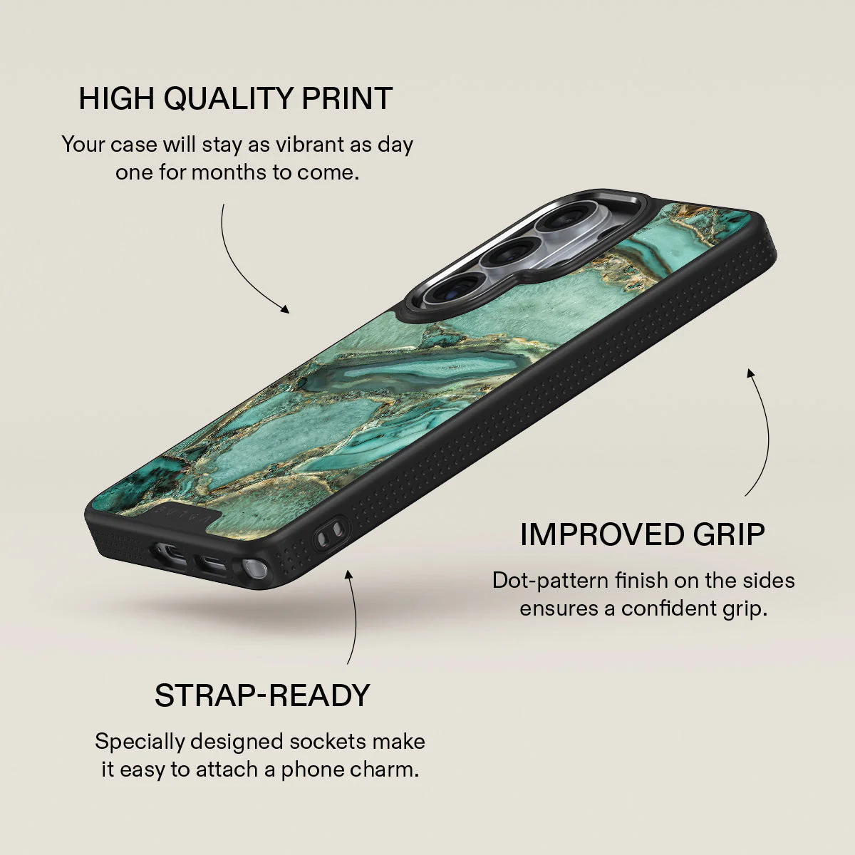 Ubud Jungle - Turquoise Samsung Galaxy S26 Ultra Case - Image 16