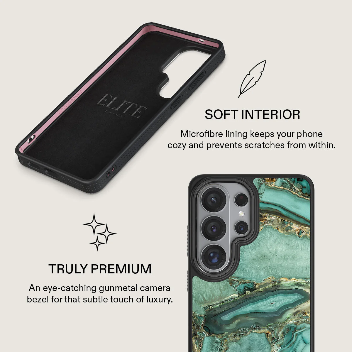Ubud Jungle - Turquoise Samsung Galaxy S26 Ultra Case - Image 17
