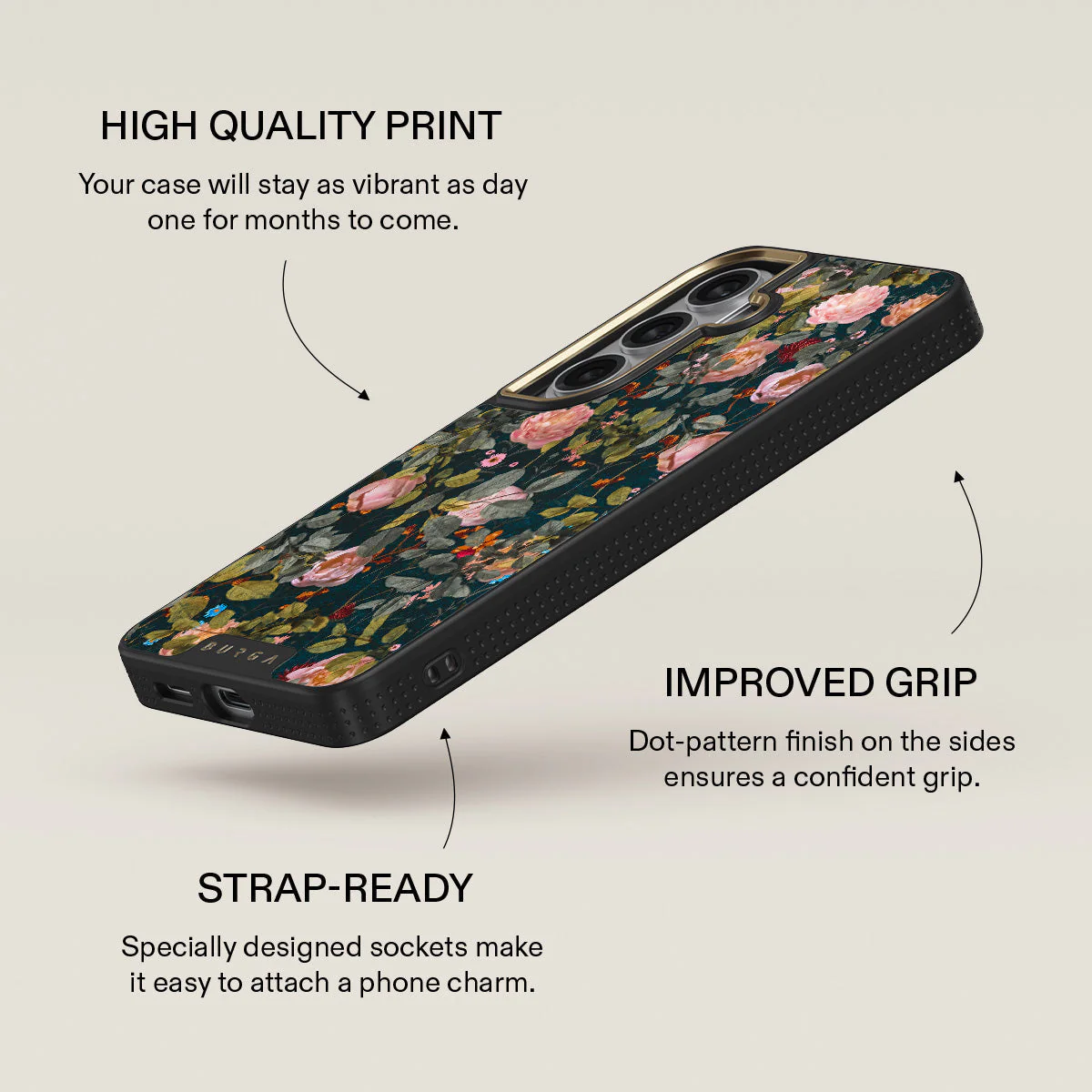 Bloomy Garden - Vintage Samsung Galaxy S26 Plus Case - Image 9