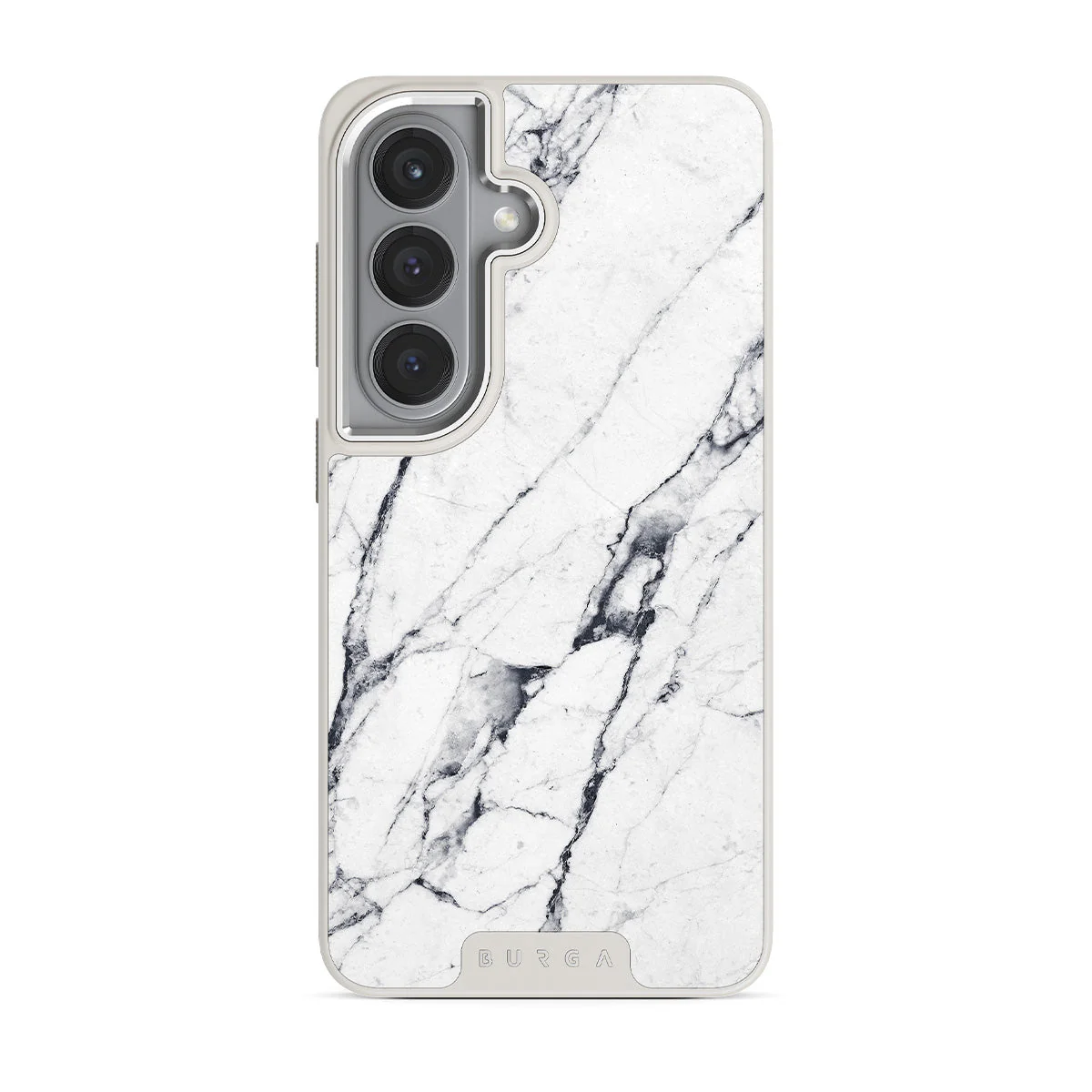 Satin White - Marble Samsung Galaxy S26 Case - Image 33