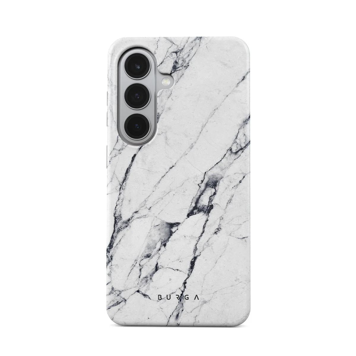 Satin White - Marble Samsung Galaxy S26 Plus Case